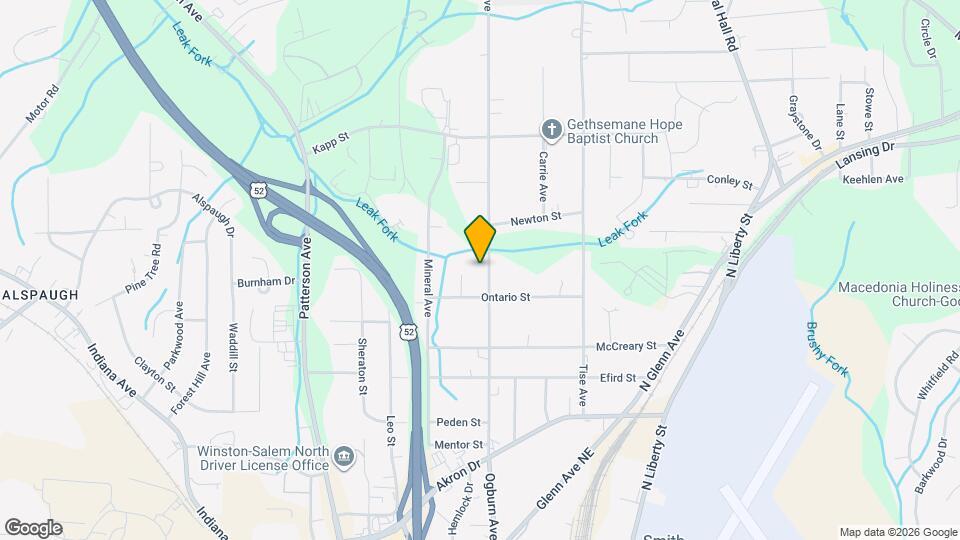 4224 Ogburn Ave Map and Location Details