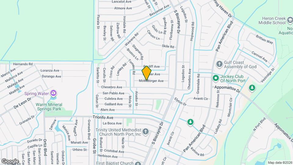 8235 Mossborger Ave Map and Location Details