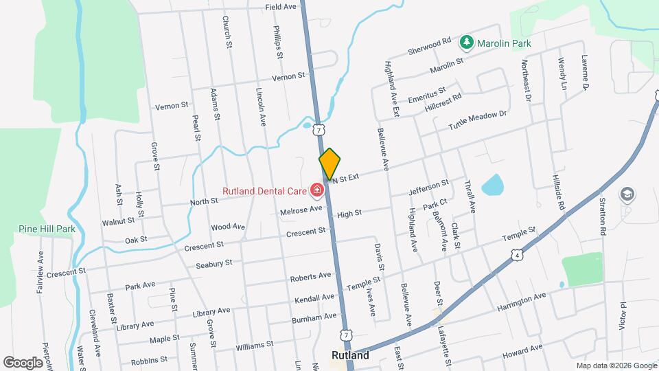 Vermont Rental Property Owners Map and Location Details