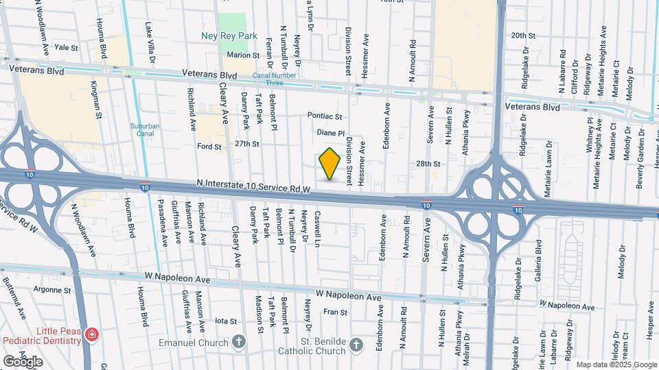 3724 Saratoga Dr Map and Location Details