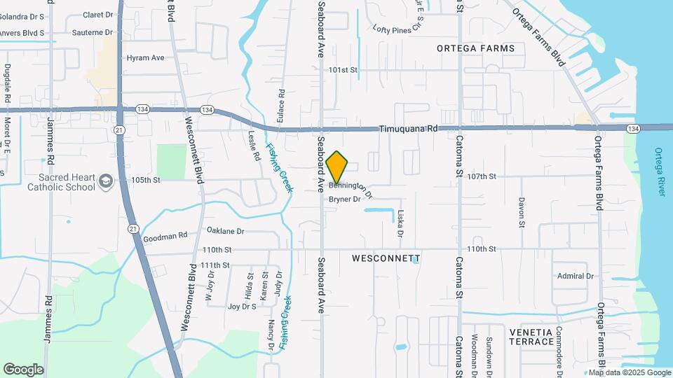 5664 Bennington Dr Map and Location Details