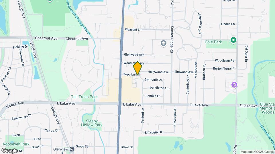 1501 Topp Ln Map and Location Details