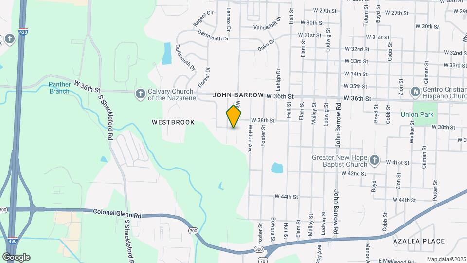 3820 West St Map and Location Details