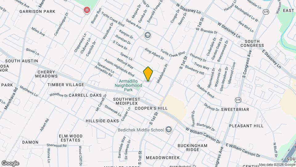 6506 King George Dr Mapa y Detalles de la Ubicación