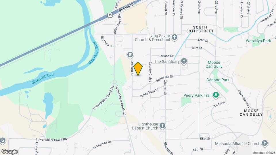2717 Bluebell Dr, Unit 2717 Bluebell Dr Missoula Map and Location Details