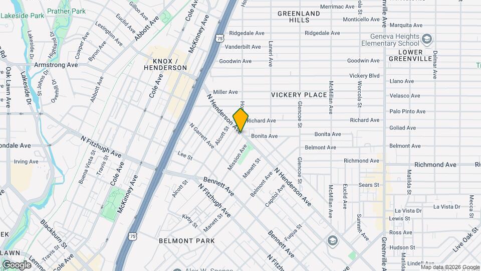 5230 Homer St Map and Location Details