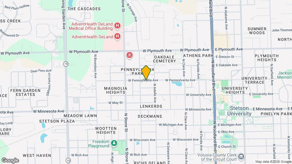 534 W Pennsylvania Ave Map and Location Details