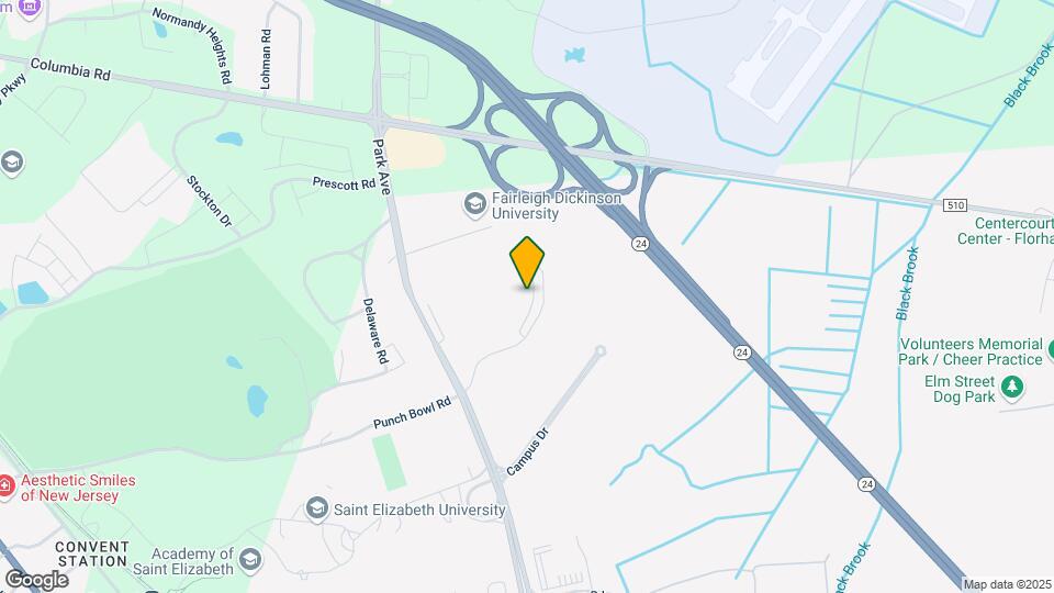 Park Avenue At Florham Park Mapa y Detalles de la Ubicación
