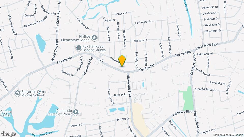 437 Fox Hill Rd Map and Location Details