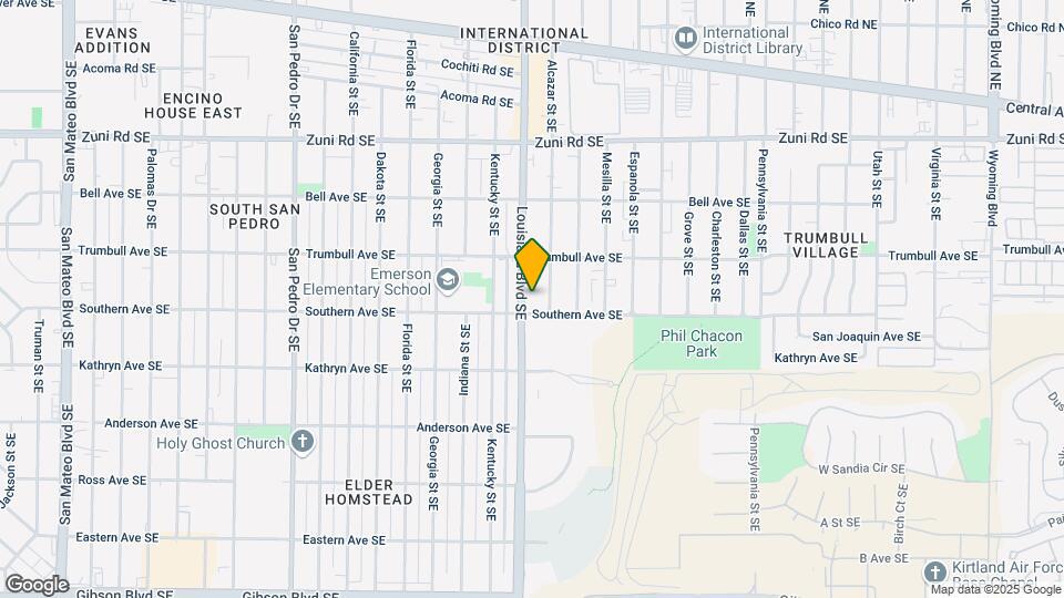 644 Louisiana Blvd SE Map and Location Details