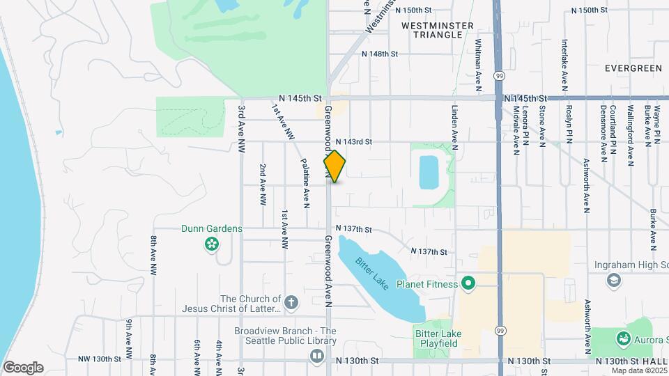 13826 Greenwood Ave N Map and Location Details