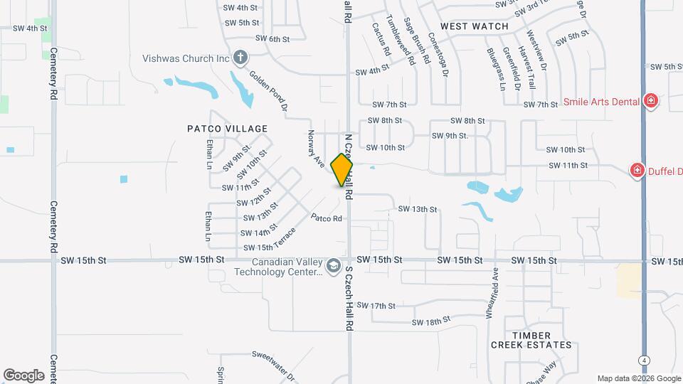 1300 Garden Gate Dr Map and Location Details