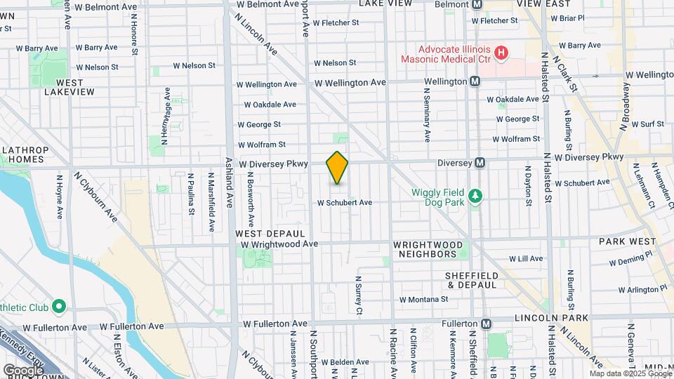 2717 N Wayne Ave, Unit 2N Map and Location Details