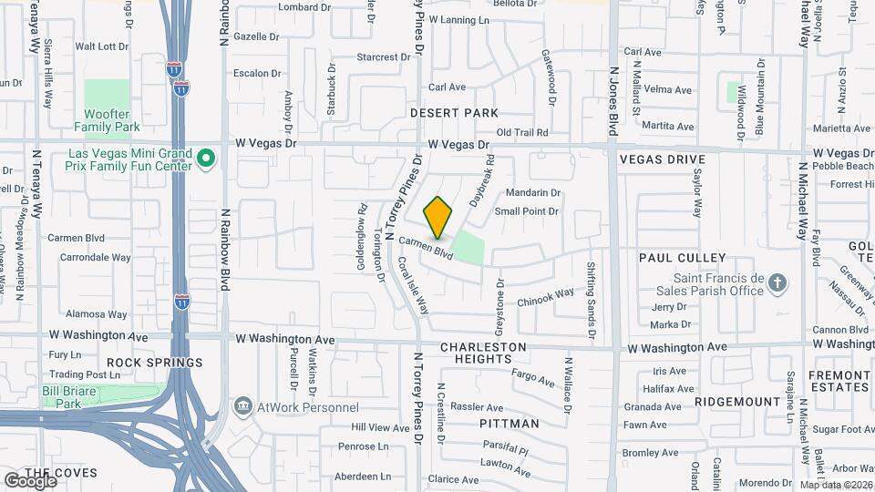 6368 Carmen Blvd Map and Location Details