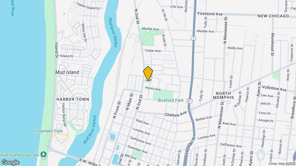 913 N 3rd St Mapa y Detalles de la Ubicación