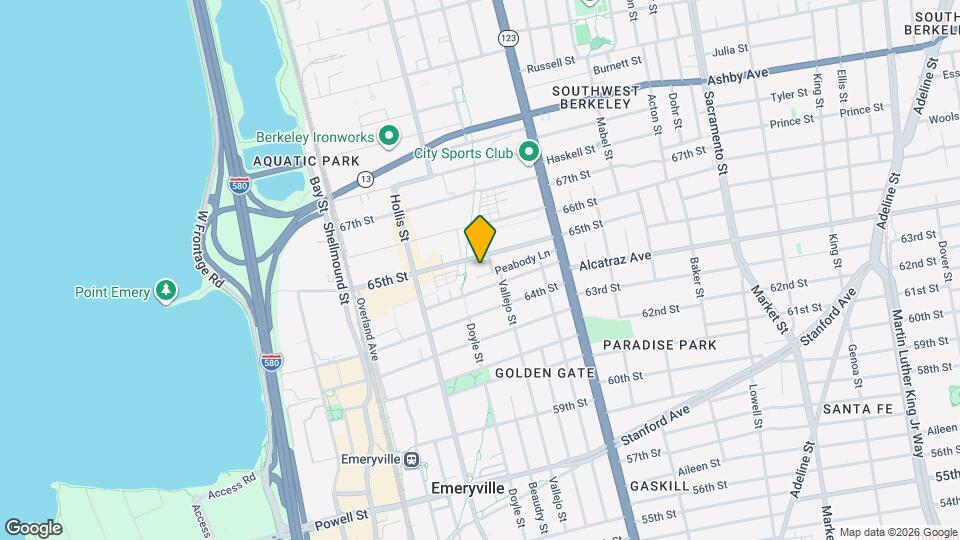 1225 65th St Mapa y Detalles de la Ubicación