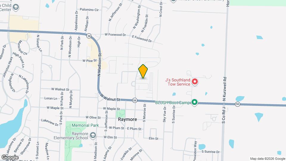 208 Ramblewood Dr Map and Location Details