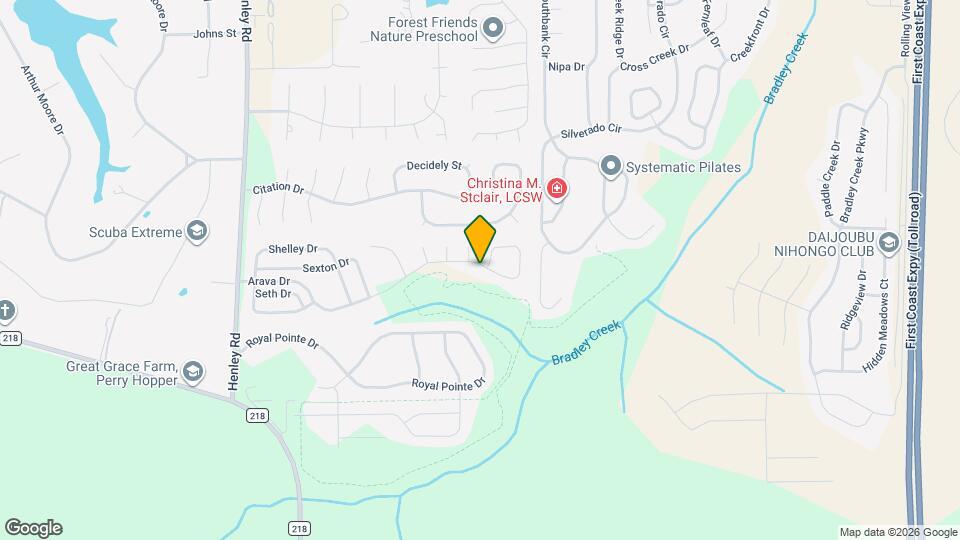 3664 Arava Dr Map and Location Details