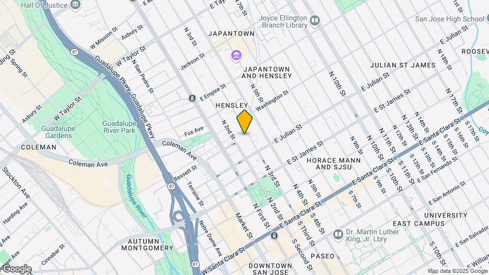 351 N 3rd St Mapa y Detalles de la Ubicación