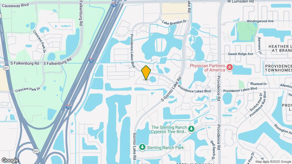 2516 Oleander Lakes Dr Map and Location Details