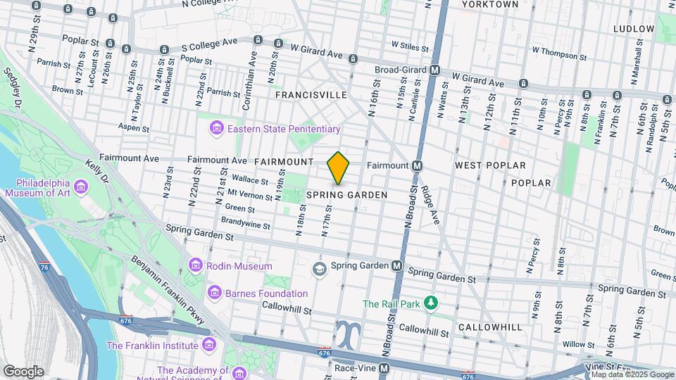 1627 Wallace St Map and Location Details
