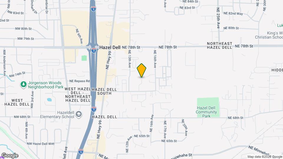 7310 NE 14th Ct Map and Location Details