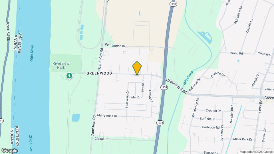 7512 Greenwood Rd Map and Location Details