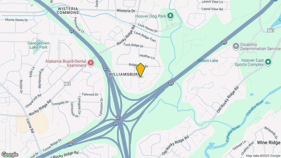 493 Cedar Crest Dr Map and Location Details