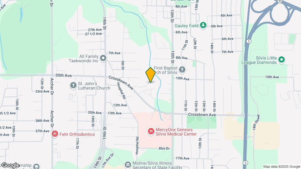 Peeble Creek Apartments Map and Location Details