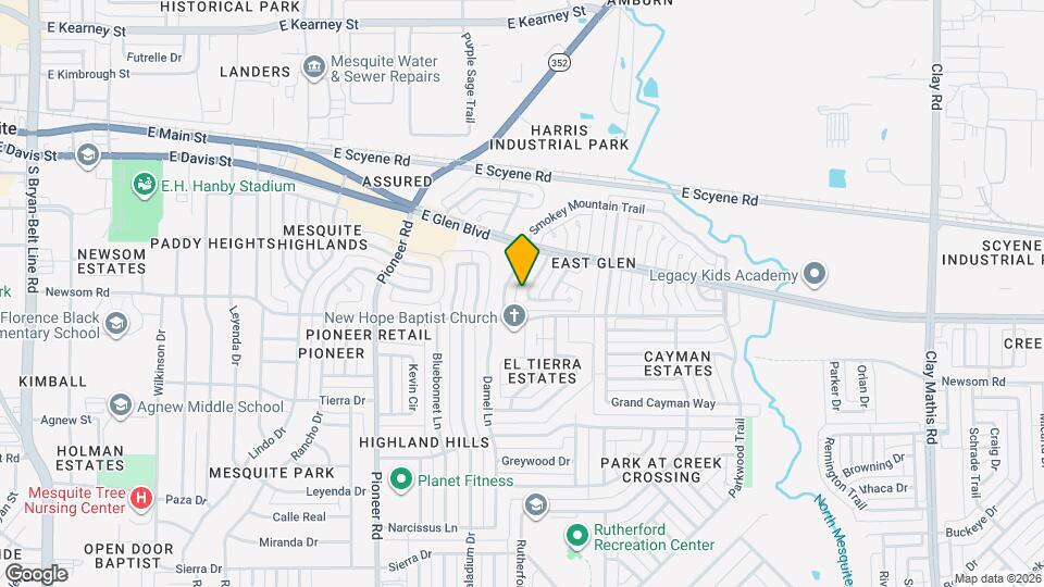 451 Appomattox Dr Map and Location Details