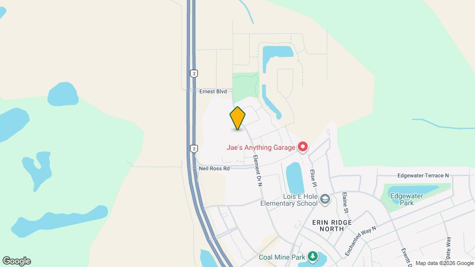 Eve at Erin Ridge Towns Map and Location Details