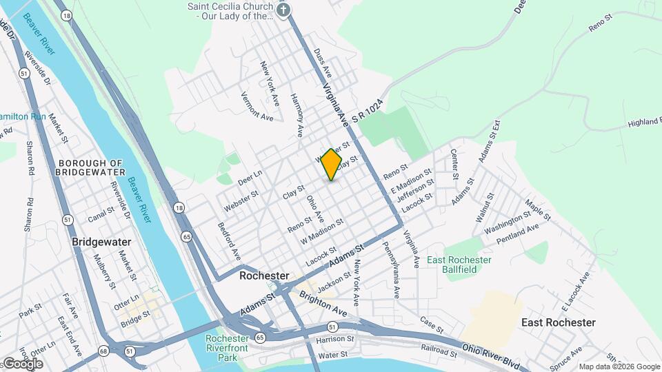 433 New York Ave Map and Location Details