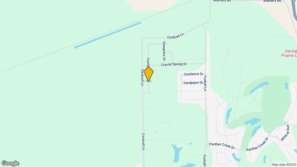 4519 Castle Pines Dr Map and Location Details