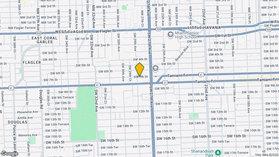 2814 SW 7th St Map and Location Details