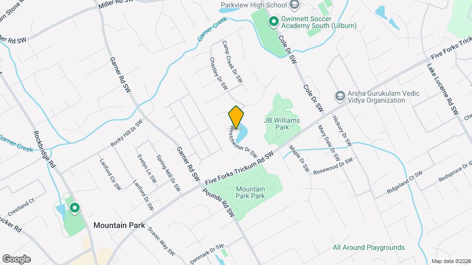 1114 Westchester Dr SW Map and Location Details