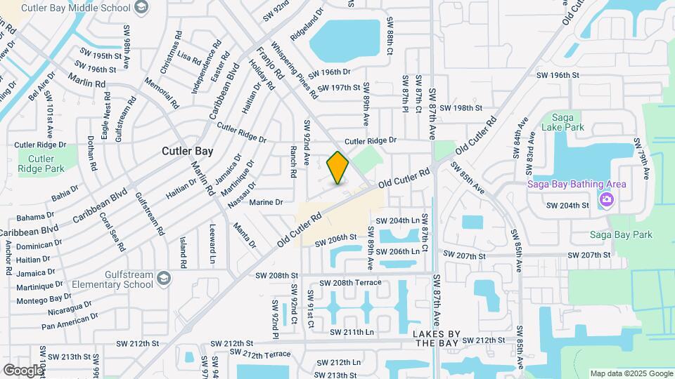 9040 SW 203rd Terrace Map and Location Details