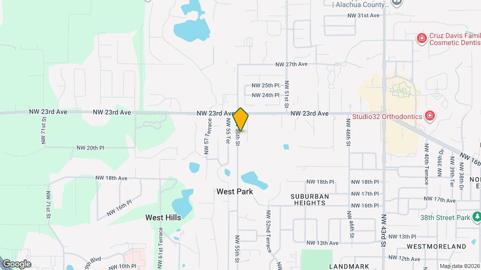 2111 NW 55th St Map and Location Details