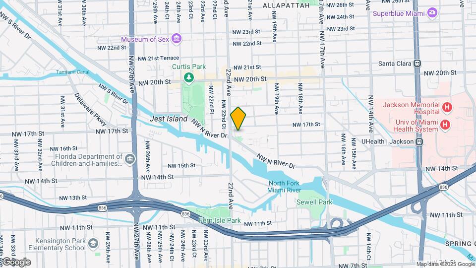 2185 NW 16th Ter, Unit Bella Vista on the River Map and Location Details