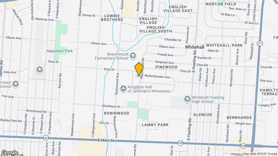 505 Beechwood Rd Map and Location Details