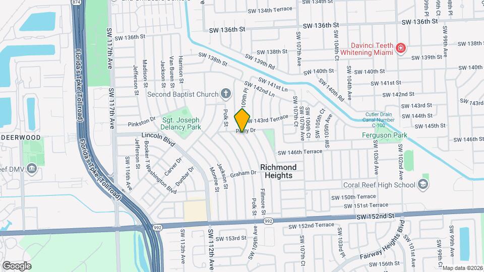 14430 Fillmore St Map and Location Details