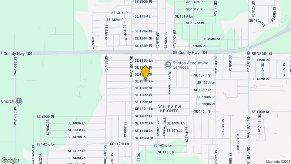 3736 SE 137th Ln Map and Location Details