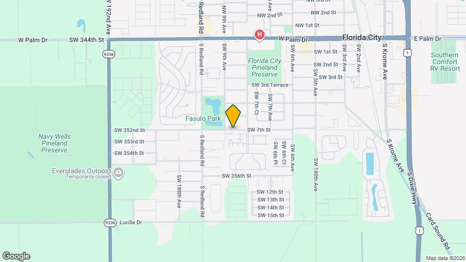 875 SW 7th St Map and Location Details