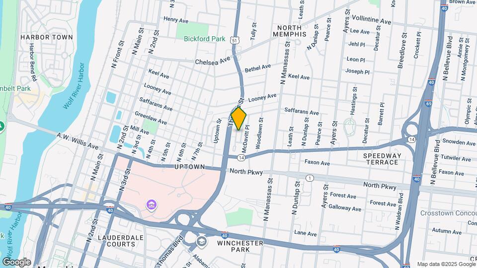 618 Peyton Cir Mapa y Detalles de la Ubicación