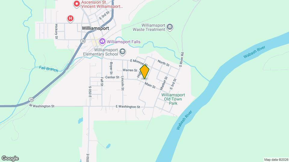 210 Bluff St Map and Location Details