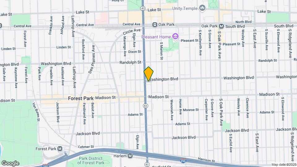 409 S Maple Ave Map and Location Details