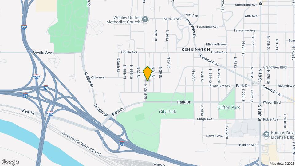 225 N 32nd St Map and Location Details