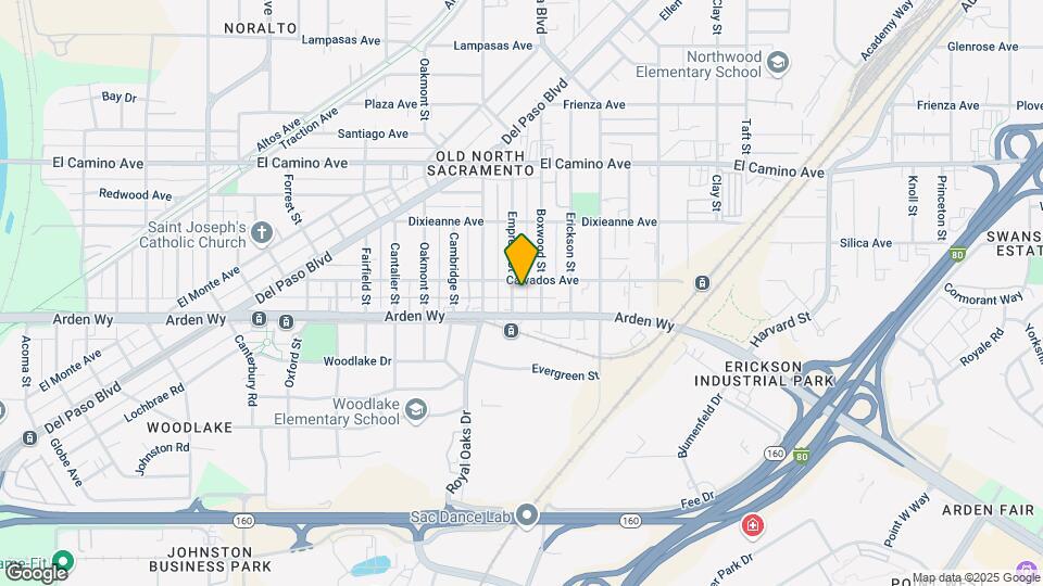 2258 Empress St Map and Location Details