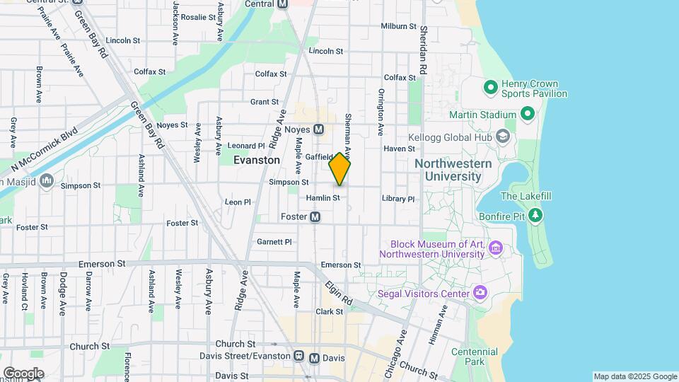 2038 Sherman Ave, Unit 3B Map and Location Details