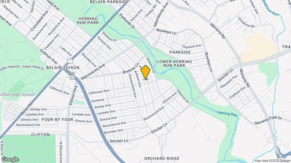 3575 Dudley Ave Map and Location Details