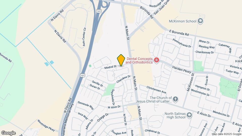 1831 Cherokee Dr Map and Location Details